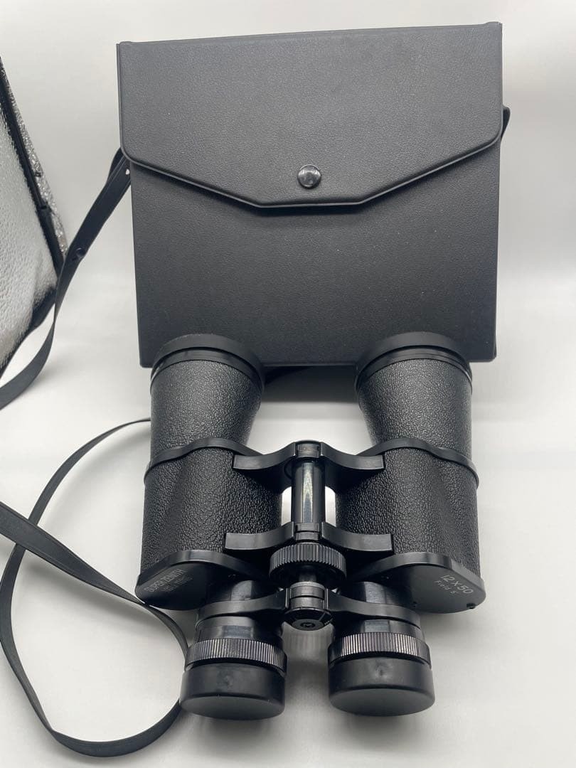SUPER ZENITH 12x50 Binoculars Field 5° with Case and Lens Caps | eBay
