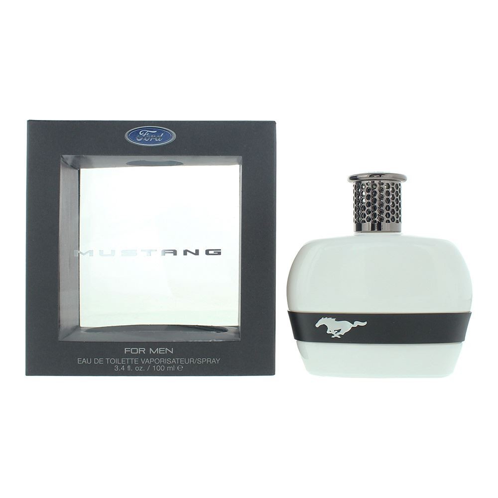 Mustang White Eau de Toilette 100ml Spray for Him