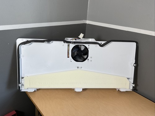 NEW! Genuine OEM GE Profile Refrigerator Freezer Evaporator Fan Cover COMPLETE - Picture 2 of 4