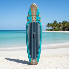 Nautica Adventure Inflatable SUP Paddle Board SUP 10  6"  33"  Electric Pump
