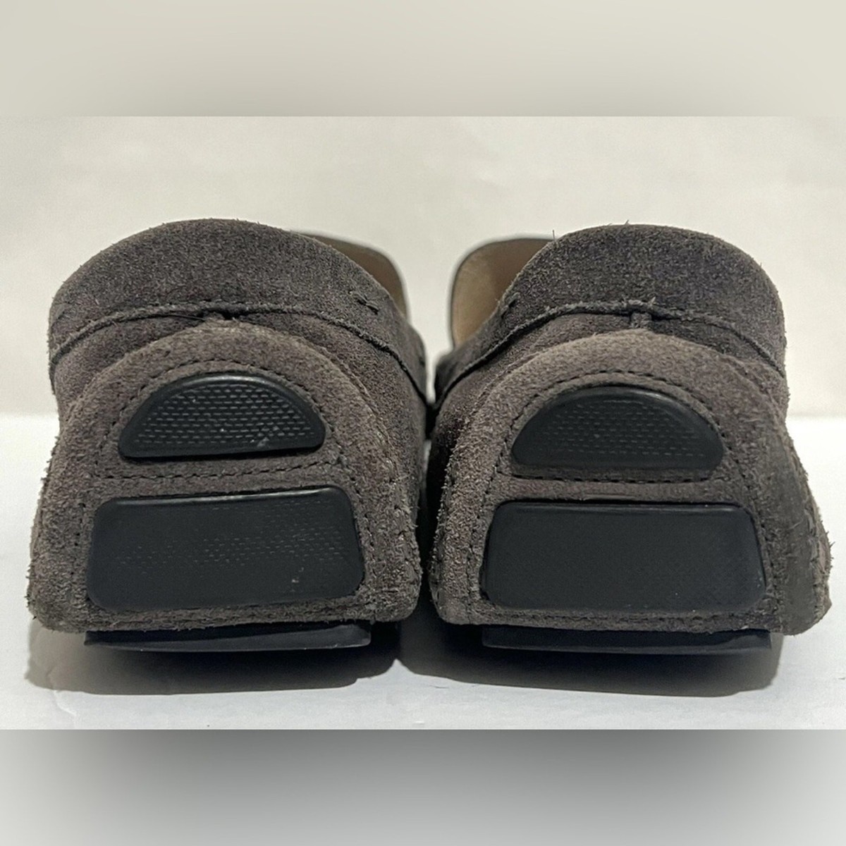 Tommy Bahama GREY Pagota Moccasin Suede Nubuck Leather  display picture 2