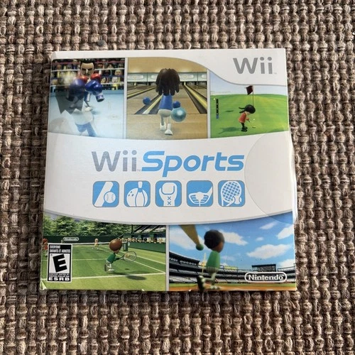 New ListingNintendo Wii 2006 Sports Game With Cardboard Sleeve CIB Working