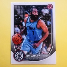 2025-26 Bowman Basketball James Harden #119 Los Angeles Clippers Base Card