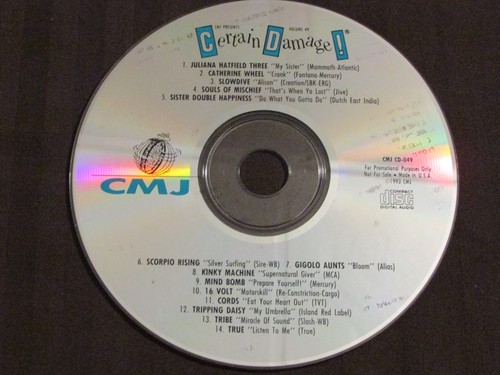 CMJ Presents Certain Damage! Volume 49 1993 14Trk Promo CD Alt Indie Garage Rock - Picture 6 of 11
