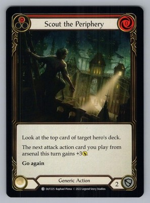 SCOUT THE PERIPHERY (RED) OUT225 C FLESH AND BLOOD NM RAPHAEL PINNA@