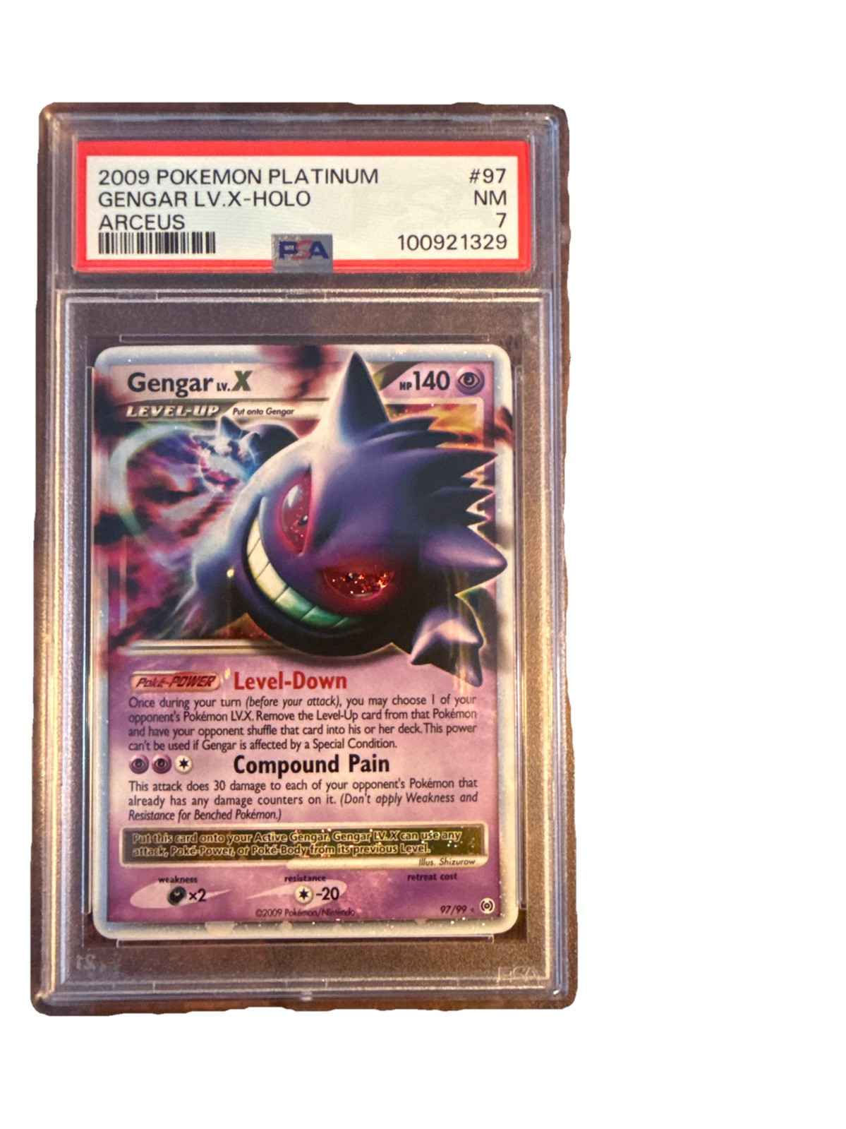 Gengar LV.X 2009 Platinum: Arceus #97/99 Holo Price Guide Gengar LV.X 2009 Platinum: Arceus #97/99 Holo Price Guide