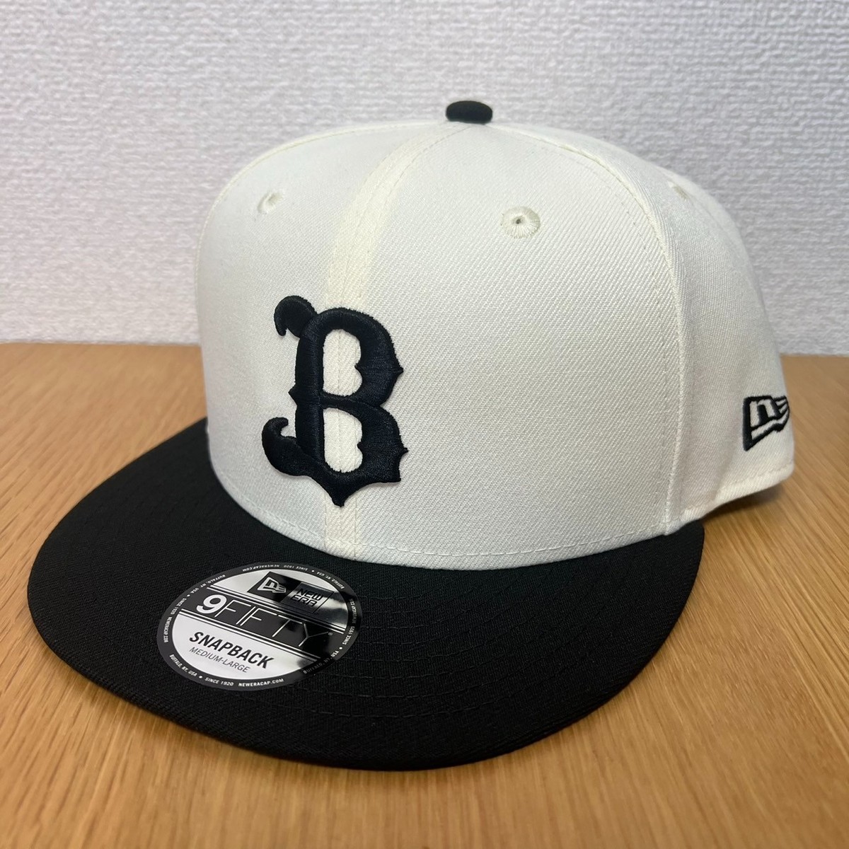 オフィシャル　ORIX BUFFALOES BWロゴ　キャップ オフィシャル ORIX BUFFALOES BWロゴ キャップ Buffaloes×NEW ERA