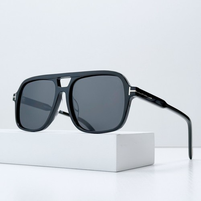 #ad #ad Tom Ford TF884 Falconer Sunglasses Black Frame Gray Lens Oval 60 18 140 $118.00