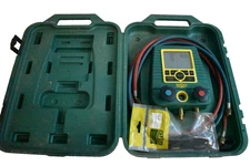 REFCO DIGIMON Two Valve Digital Manifold HVAC w hoses TESTED WORKS