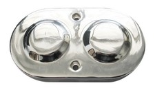 Gm Double Barrel Cover Cap For Master Cylinder Chrome Aluminum Chevy Gm Gm Double Barrel Cover Cap For Master Cylinder Chrome Aluminum Chevy Gm