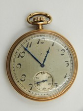 Vintage Elgin Grade 30 Model 3 7j Hand Wind Pocket Watch
