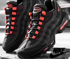 Nike Air Max 95 Black Laser Crimson for Sale | Authenticity