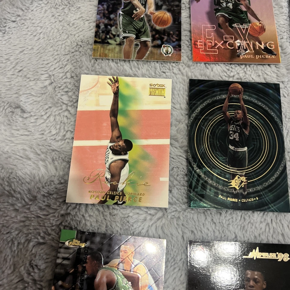 Skybox E-Xciting Paul Pierce 1999-00 + Topps cromado + EX RC + E-X + 12 insertos SP Foto 4 de 4