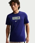 Nike Korea Soccer T-Shirt (IH2187-512) Blue Jersey Uniform
