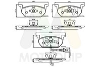 Motaquip Bremsbelagsatz Scheibenbremse LVXL1803 FüR VW Golf 7 5G1 BQ1 BE1 BE2 A3