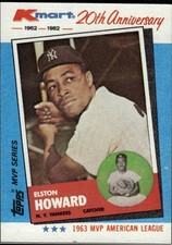Elston Howard 1982 Topps Kmart 20th AL & NL MVP's New York Yankees #3