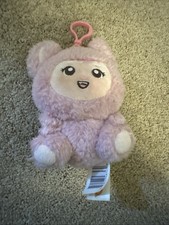 LaBabies CECE Pink Plush Clip Keychain 5" Kawaii Anime Girl NWT