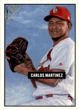 2017 Topps Gallery Heritage #H7 Carlos Martinez - BB