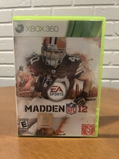 Madden NFL 12 Microsoft Xbox 360. CASE ONLY NO GAME EA Sports.