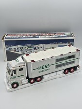 VTG Hess Toy Truck and Racecars 2003 - Real Lights and Pull-Back Motors