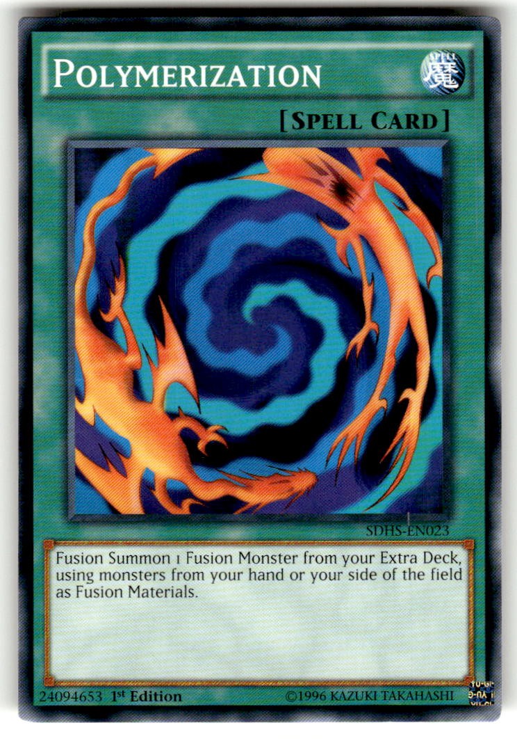 Polymerization SDHS-EN023 Structure Deck: HERO Strike Yu-Gi-Oh Unlimited NM