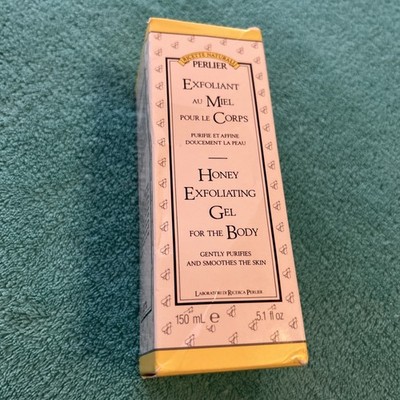 PERLIER Body HONEY Exfoliating Gel NEW Sealed In Box 5.1fl Oz For Dry Rough Flak