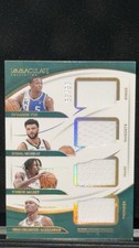Fox Murray Maxey Gilgeous Alexander 2023-24 immaculate Quad Jersey /99 #IQM-FMM