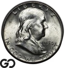1954-D Franklin Half Dollar, Nice Mint Luster