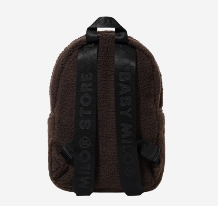 BAPE Baby Milo Mini Fur Backpack Brown | eBay