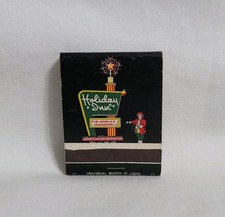 Vintage Matchbook Holiday Inn Hotel Charlotte North Carolina Advertising Full
