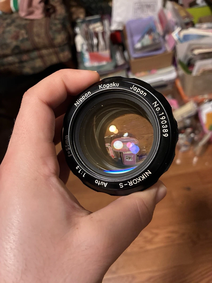 Nikon NIKKOR f/1.2 Camera Lenses 55mm Focal for sale | eBay