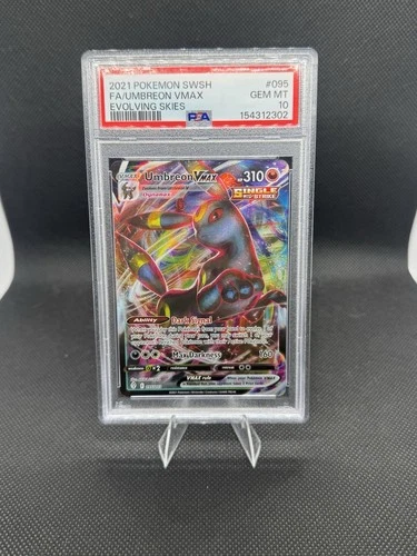 Umbreon VMAX 095/203 SWSH07 Ultra Rare Evolving Skies PSA 10    *NEW CERT*