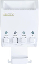 Ulti-Mate Shower Dispenser Caddy, 4 X 14.5 Oz, White