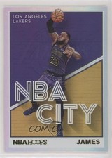 2019-20 Panini NBA Hoops NBA City Holo LeBron James #27 6ed