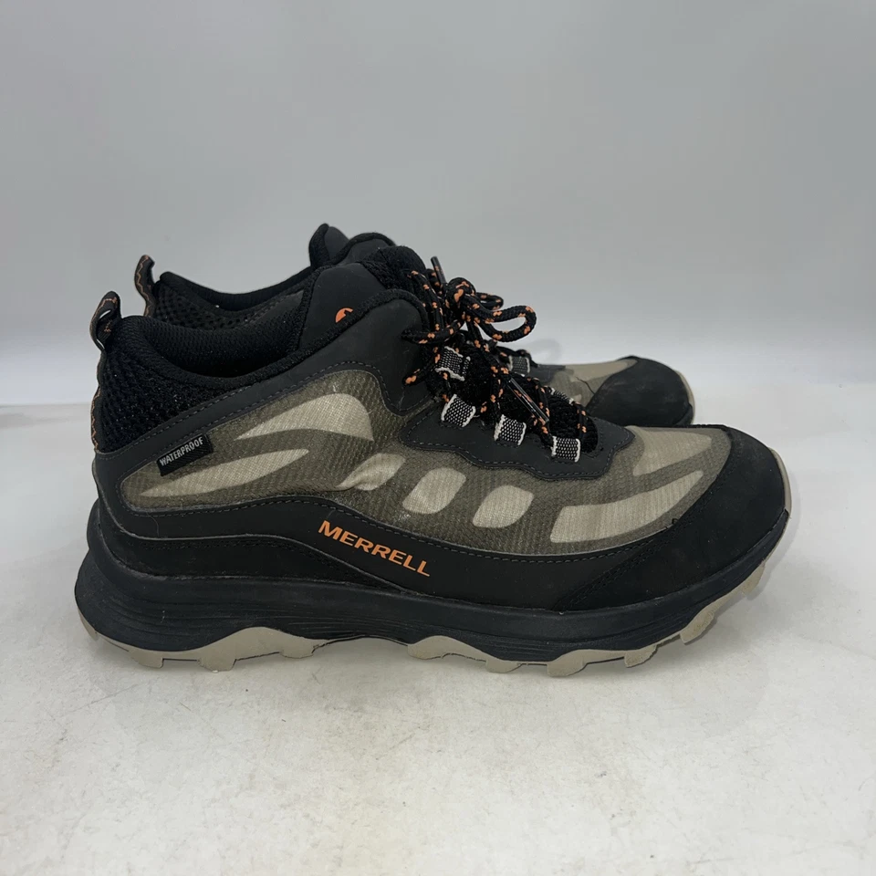 Botas Merrell Talla 7M Juniors Moab Speed Mid Negras Botas Deportivas MK265424 Foto 4 de 4