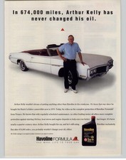 1994 Print Ad Havoline Formula 3 Motor Oil '70 White Buick LeSabre Convertible