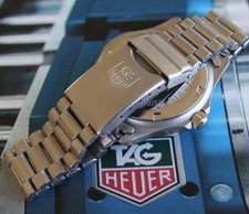 TAG HeUeR Mens ClaSSiC 1st Gen 2000 Series~Pre Aquaracer~Gray Dl~37mm~IMMACULATE 14