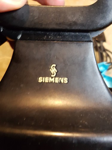 Uraltes antikes Telefon von Siemens,ich denke aus Bakelit,ähnlic W48 Posttelefon - Bild 13 von 14