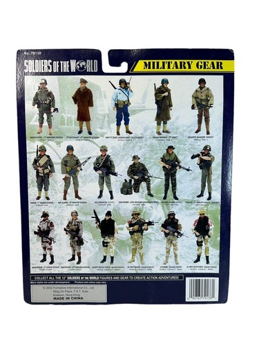 Soldiers of the World military gear US Machine Gunner - Enduring Freedom - NEW - Picture 2 of 2