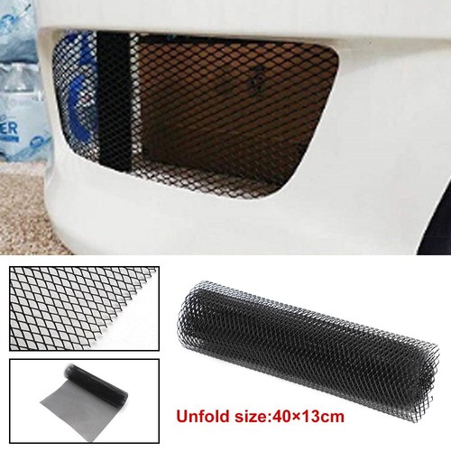 Grill Mesh Aluminium Alloy Car Bumper Vent Metal Rhombic Grille Net Tool UK - Picture 3 of 12