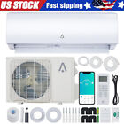 18,000 Btu Ductless Air Conditioner , Ac Heat Pump Mini Split w/Kit 1.5 Ton Wifi