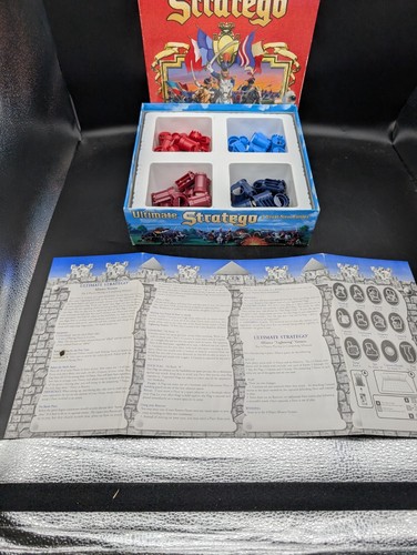 1997 Ultimate Stratego Board Game Deluxe Edition Complete Vintage Complete - Picture 4 of 7