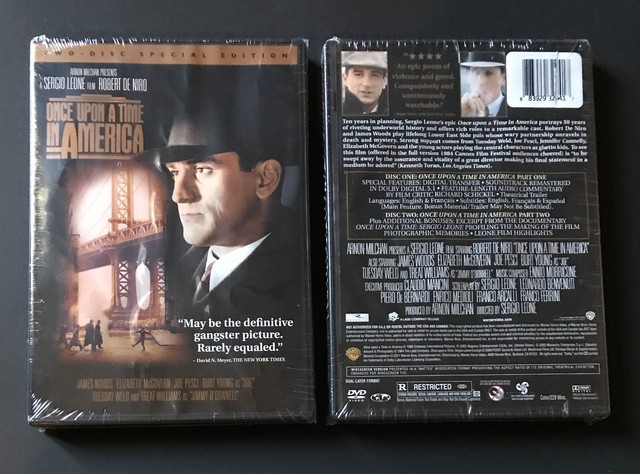Once Upon A Time In America Dvd Cover