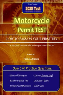 Motorcycle Permit Test How to Pass on Your First Try ! -  NEW Paul M Redman 2016