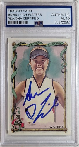 Anna Leigh Waters Signed 2023 Allen & Ginter Trading Card Autographed PSA/DNA