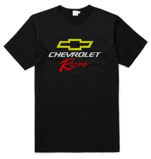 Chevrolet automotive USA sports racing transportation black t-shirt size 4XL
