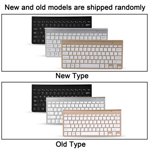 Slim 2.4GHz Wireless Keyboard And Mouse Kit For Desktop Laptop Black DOB - Picture 9 of 19