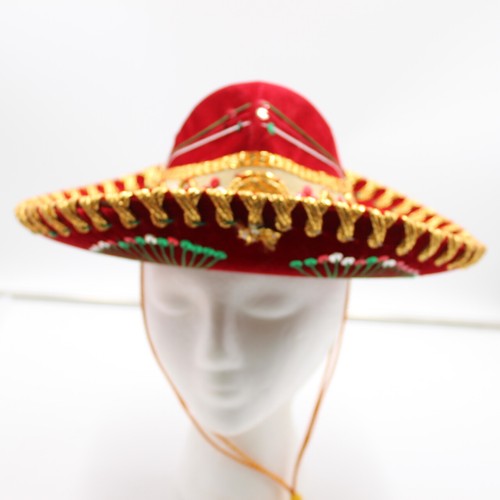 Belri Sombrero Hat Velvet Authentic 