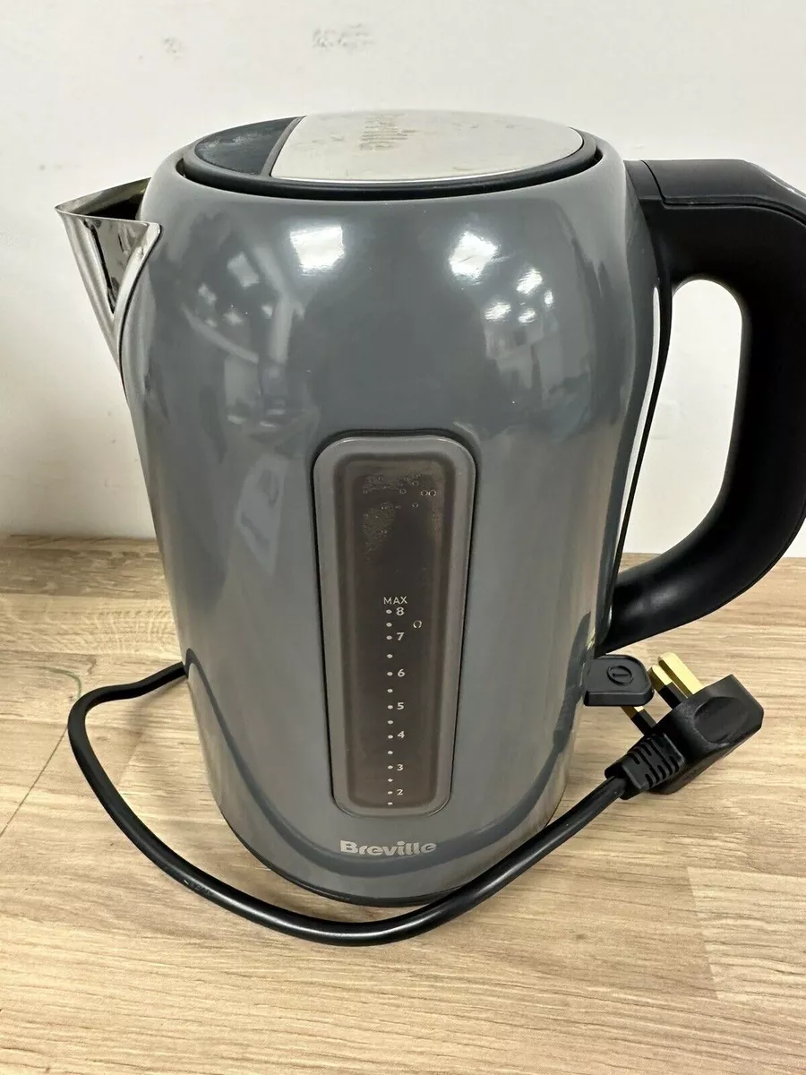 Breville IKT197 Illuminated Stainless Water Rapid Boil Steel Jug Kettle  Grey