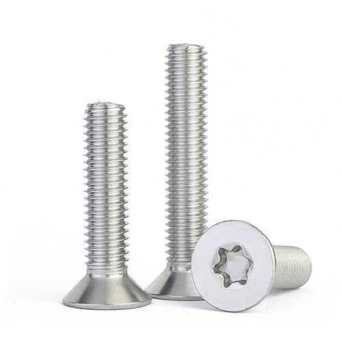 M10 A2 Stainless Steel Torx Countersunk Machine Screws Six Lobe Din 965 4mm-90mm - Picture 3 of 20